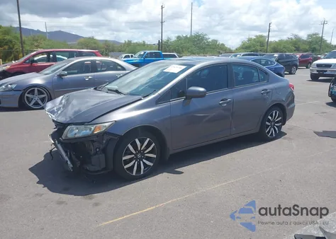 2015 Honda Civic Ex-L from USA, damaged, VIN 2HGFB2F95FH532663